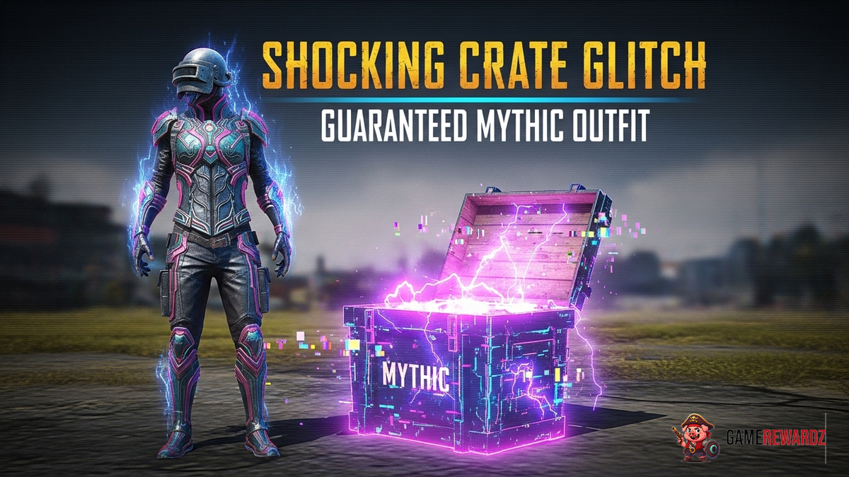 PUBG Mobile's Shocking Crate Glitch – Get a GUARANTEED Mythic Outfit Now!